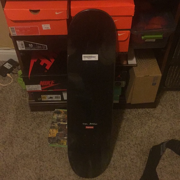 Supreme Skateboard Kim in Rhinestones Nan Goldin - Picture 5 of 6